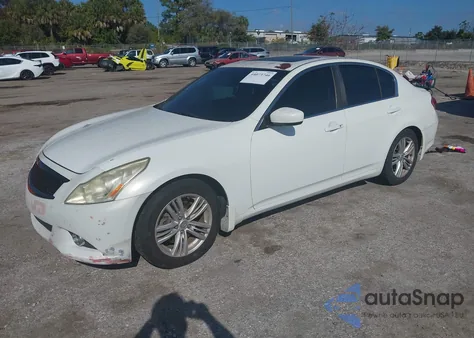 2012 Infiniti G37 Journey from USA, damaged, VIN JN1CV6AP4CM936121